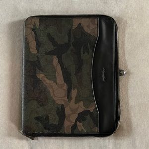 Coach ipad holder